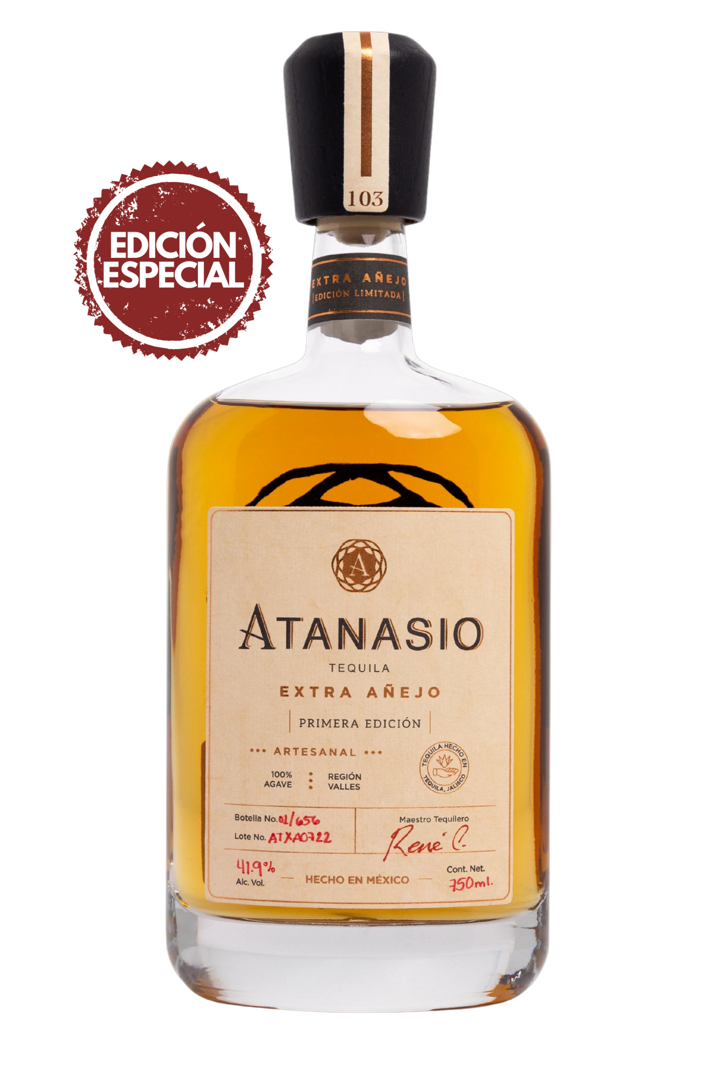 ATANASIO - EXTRA AÑEJO PRIMERA EDICIÓN